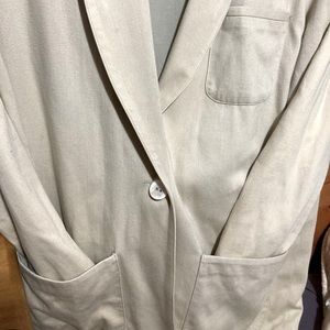 Vintage Women’s Blazer XL. Ivory size 14